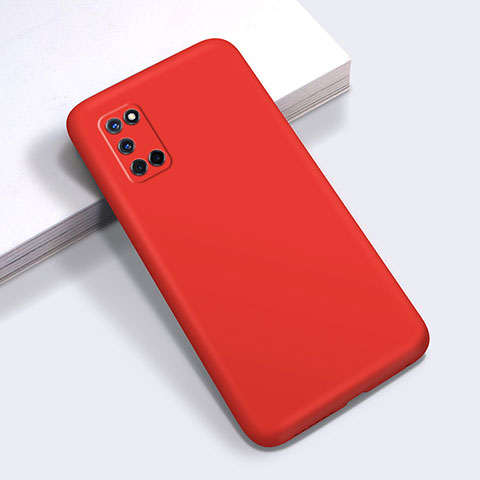 Coque Ultra Fine Silicone Souple 360 Degres Housse Etui C01 pour Oppo A52 Rouge