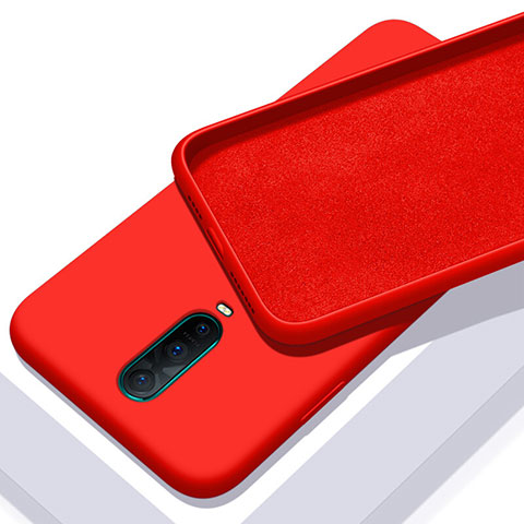 Coque Ultra Fine Silicone Souple 360 Degres Housse Etui C01 pour Oppo RX17 Pro Rouge