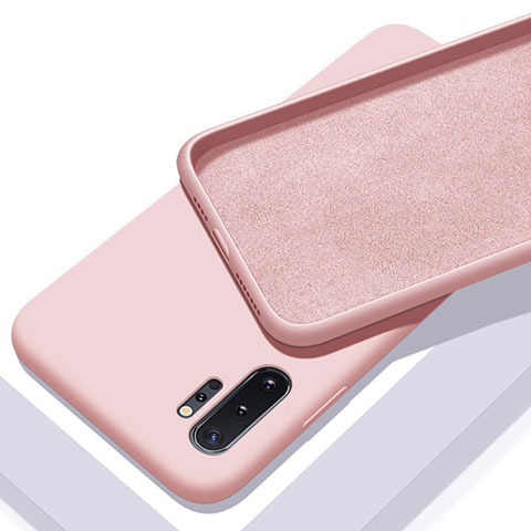 Coque Ultra Fine Silicone Souple 360 Degres Housse Etui C01 pour Samsung Galaxy Note 10 Plus 5G Rose