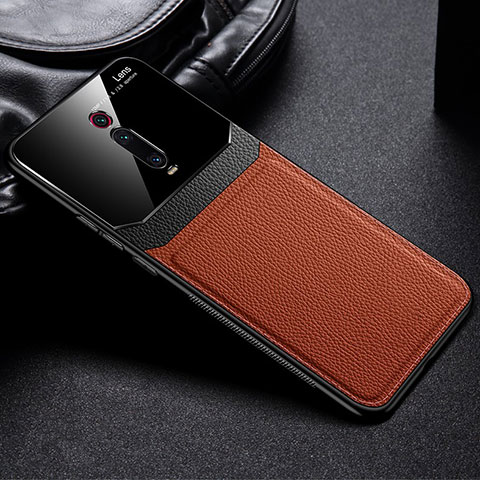 Coque Ultra Fine Silicone Souple 360 Degres Housse Etui C01 pour Xiaomi Mi 9T Marron