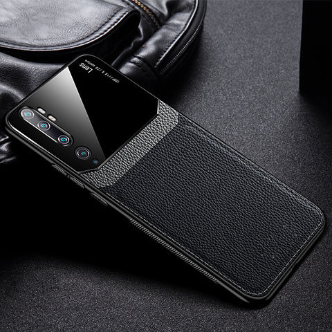 Coque Ultra Fine Silicone Souple 360 Degres Housse Etui C01 pour Xiaomi Mi Note 10 Pro Noir