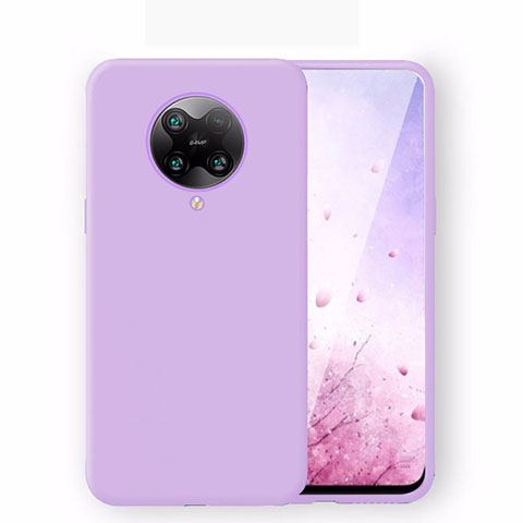 Coque Ultra Fine Silicone Souple 360 Degres Housse Etui C01 pour Xiaomi Poco F2 Pro Violet