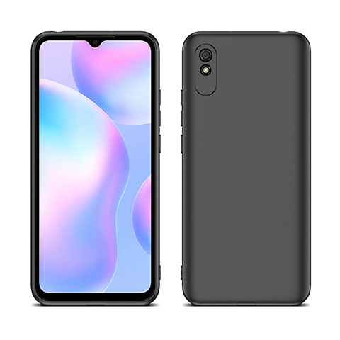 Coque Ultra Fine Silicone Souple 360 Degres Housse Etui C01 pour Xiaomi Redmi 9i Noir