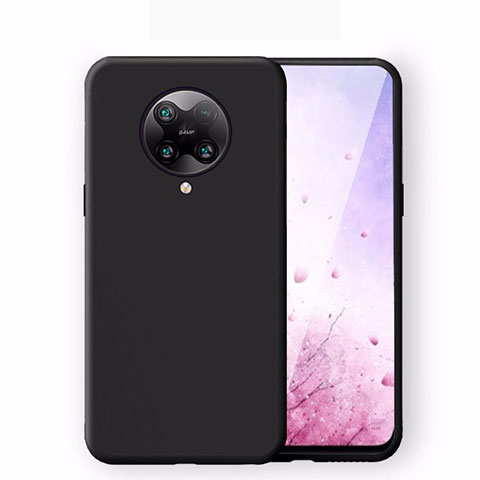 Coque Ultra Fine Silicone Souple 360 Degres Housse Etui C01 pour Xiaomi Redmi K30 Pro 5G Noir