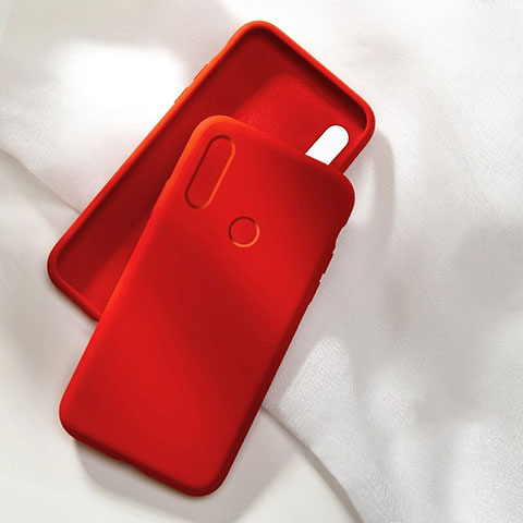 Coque Ultra Fine Silicone Souple 360 Degres Housse Etui C02 pour Huawei Honor 20E Rouge