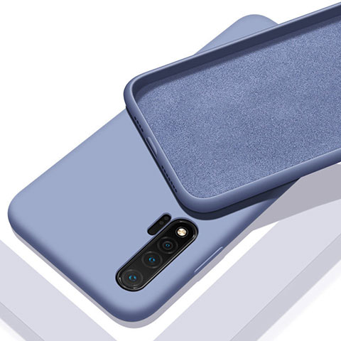 Coque Ultra Fine Silicone Souple 360 Degres Housse Etui C02 pour Huawei Nova 6 Gris