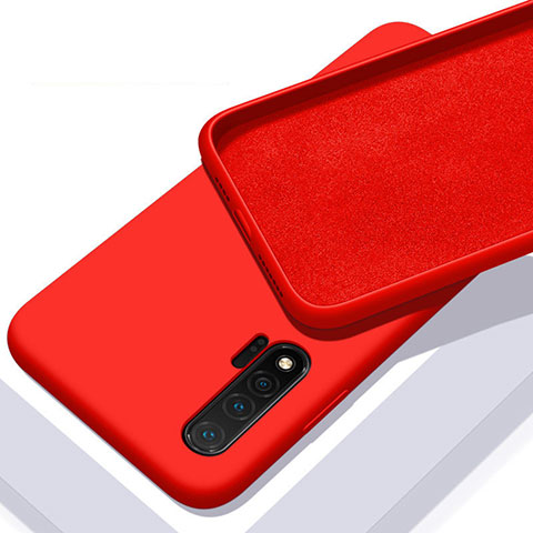 Coque Ultra Fine Silicone Souple 360 Degres Housse Etui C02 pour Huawei Nova 6 Rouge