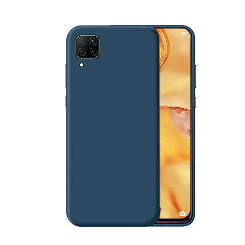 Coque Ultra Fine Silicone Souple 360 Degres Housse Etui C02 pour Huawei Nova 6 SE Bleu