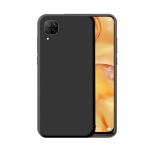 Coque Ultra Fine Silicone Souple 360 Degres Housse Etui C02 pour Huawei Nova 6 SE Noir