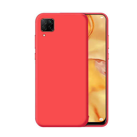 Coque Ultra Fine Silicone Souple 360 Degres Housse Etui C02 pour Huawei Nova 6 SE Rouge