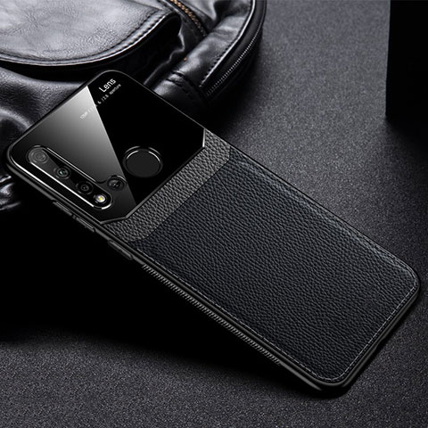 Coque Ultra Fine Silicone Souple 360 Degres Housse Etui C02 pour Huawei P20 Lite (2019) Noir