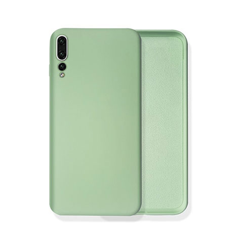 Coque Ultra Fine Silicone Souple 360 Degres Housse Etui C02 pour Huawei P20 Pro Vert