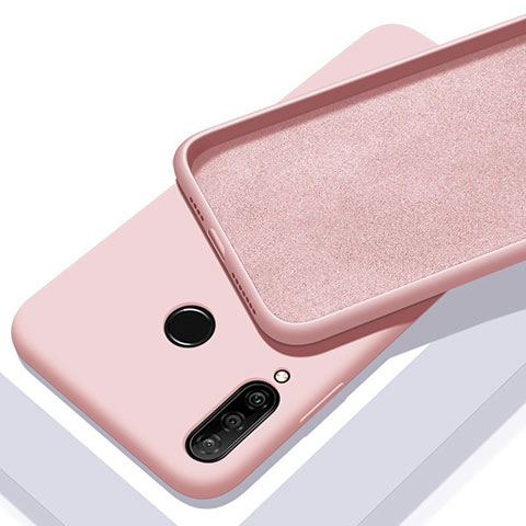 Coque Ultra Fine Silicone Souple 360 Degres Housse Etui C02 pour Huawei P30 Lite New Edition Rose