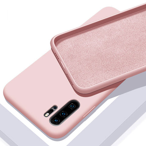 Coque Ultra Fine Silicone Souple 360 Degres Housse Etui C02 pour Huawei P30 Pro New Edition Rose