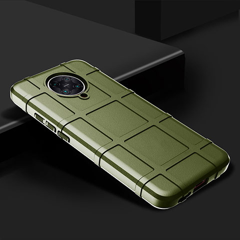 Coque Ultra Fine Silicone Souple 360 Degres Housse Etui C02 pour Xiaomi Poco F2 Pro Vert