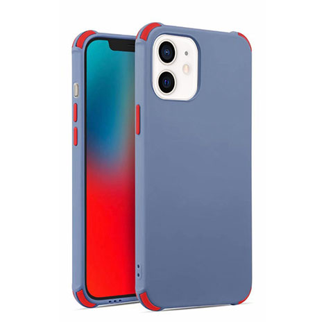 Coque Ultra Fine Silicone Souple 360 Degres Housse Etui C03 pour Apple iPhone 12 Mini Gris Lavende