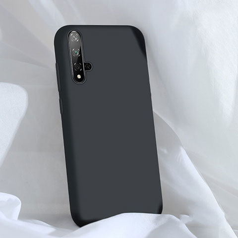 Coque Ultra Fine Silicone Souple 360 Degres Housse Etui C03 pour Huawei Nova 5 Pro Noir