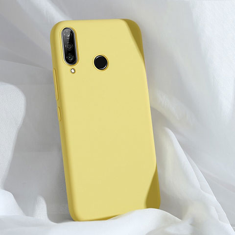 Coque Ultra Fine Silicone Souple 360 Degres Housse Etui C03 pour Huawei P30 Lite Jaune