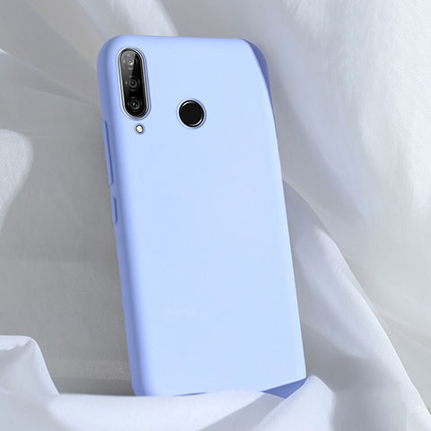 Coque Ultra Fine Silicone Souple 360 Degres Housse Etui C03 pour Huawei P30 Lite XL Bleu Ciel