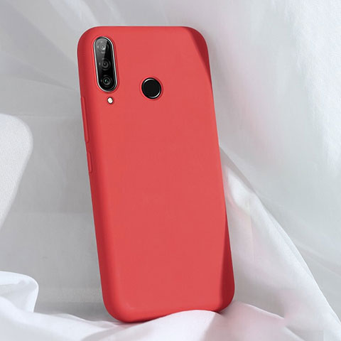 Coque Ultra Fine Silicone Souple 360 Degres Housse Etui C03 pour Huawei P30 Lite XL Rouge