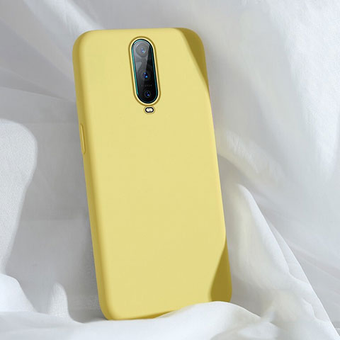 Coque Ultra Fine Silicone Souple 360 Degres Housse Etui C03 pour Oppo R17 Pro Jaune