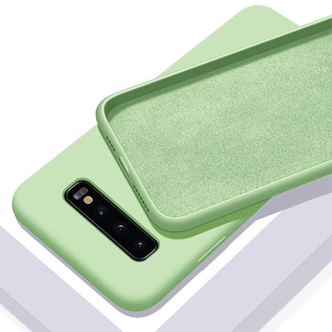 Coque Ultra Fine Silicone Souple 360 Degres Housse Etui C03 pour Samsung Galaxy S10 5G Vert