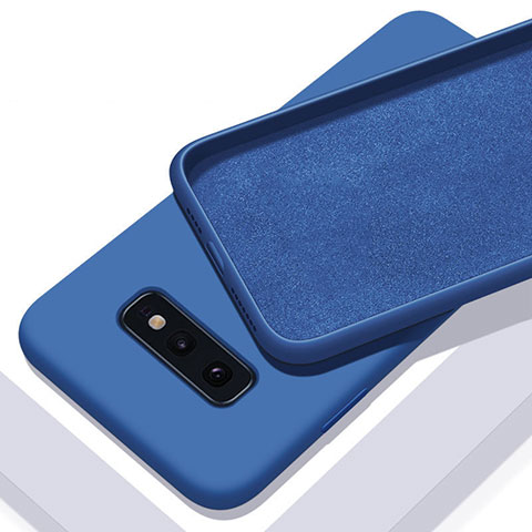 Coque Ultra Fine Silicone Souple 360 Degres Housse Etui C03 pour Samsung Galaxy S10e Bleu