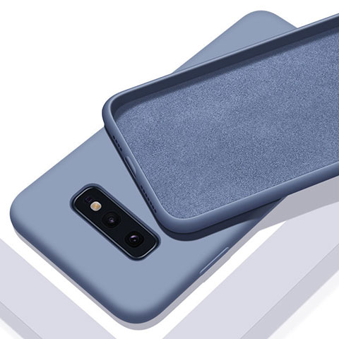 Coque Ultra Fine Silicone Souple 360 Degres Housse Etui C03 pour Samsung Galaxy S10e Gris