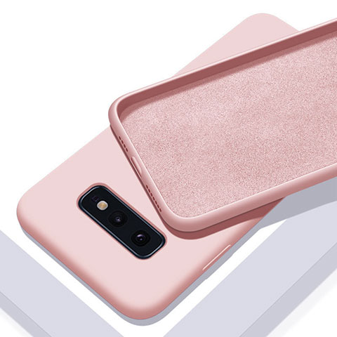 Coque Ultra Fine Silicone Souple 360 Degres Housse Etui C03 pour Samsung Galaxy S10e Rose