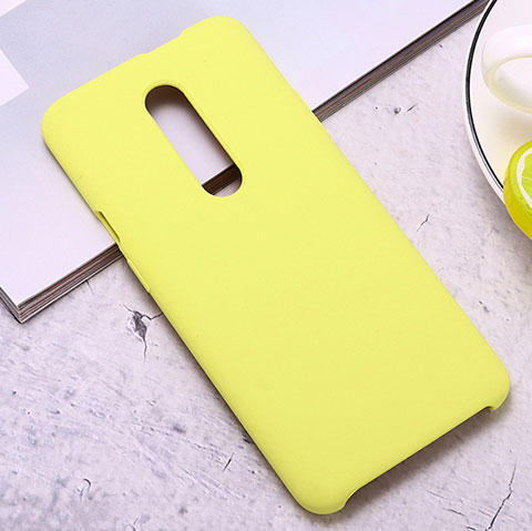 Coque Ultra Fine Silicone Souple 360 Degres Housse Etui C03 pour Xiaomi Mi 9T Pro Jaune