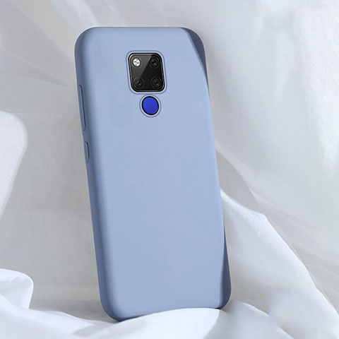 Coque Ultra Fine Silicone Souple 360 Degres Housse Etui C04 pour Huawei Mate 20 X 5G Gris