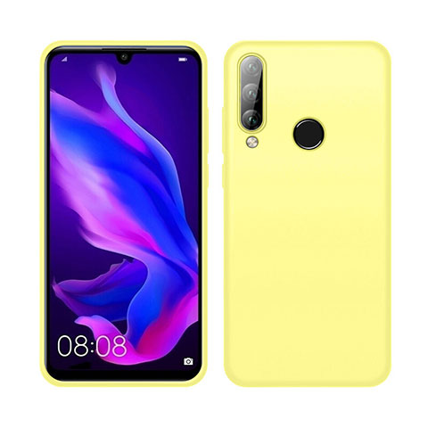 Coque Ultra Fine Silicone Souple 360 Degres Housse Etui C04 pour Huawei Nova 4e Jaune