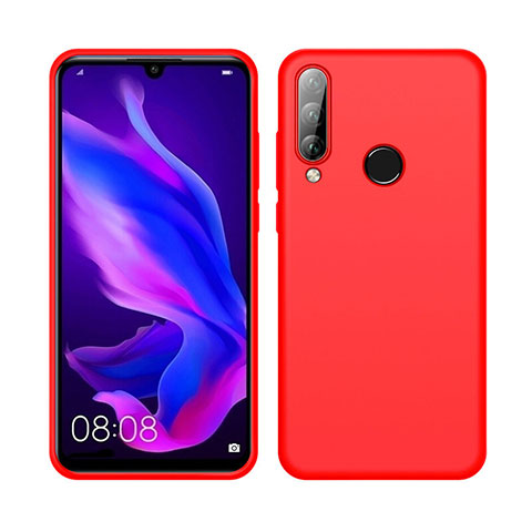 Coque Ultra Fine Silicone Souple 360 Degres Housse Etui C04 pour Huawei Nova 4e Rouge