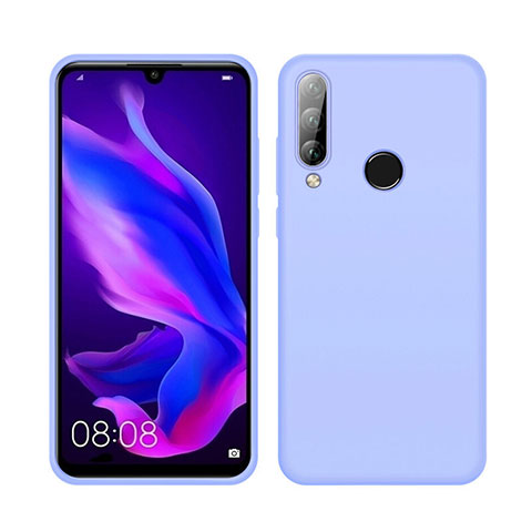 Coque Ultra Fine Silicone Souple 360 Degres Housse Etui C04 pour Huawei P30 Lite Bleu Ciel