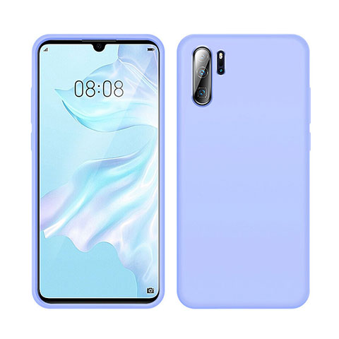 Coque Ultra Fine Silicone Souple 360 Degres Housse Etui C04 pour Huawei P30 Pro Violet