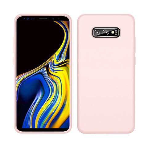 Coque Ultra Fine Silicone Souple 360 Degres Housse Etui C04 pour Samsung Galaxy S10e Rose