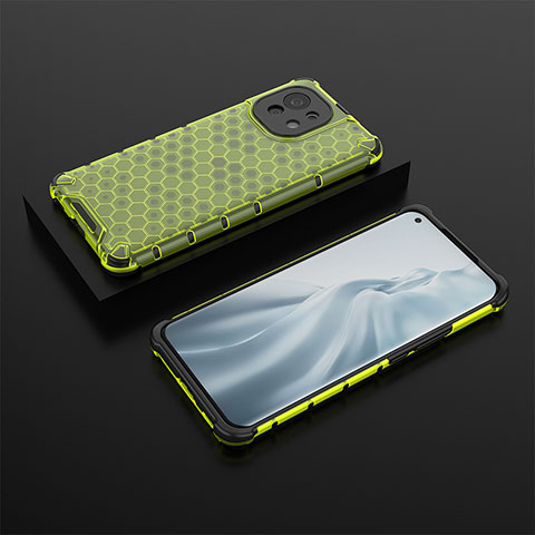 Coque Ultra Fine Silicone Souple 360 Degres Housse Etui C04 pour Xiaomi Mi 11 Lite 4G Vert