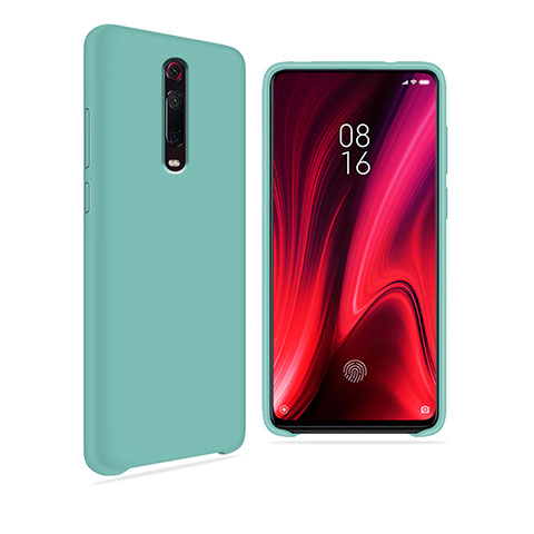 Coque Ultra Fine Silicone Souple 360 Degres Housse Etui C04 pour Xiaomi Mi 9T Cyan