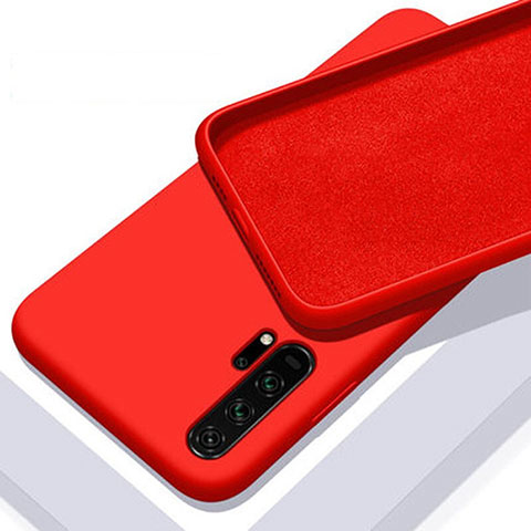 Coque Ultra Fine Silicone Souple 360 Degres Housse Etui C05 pour Huawei Honor 20 Pro Rouge