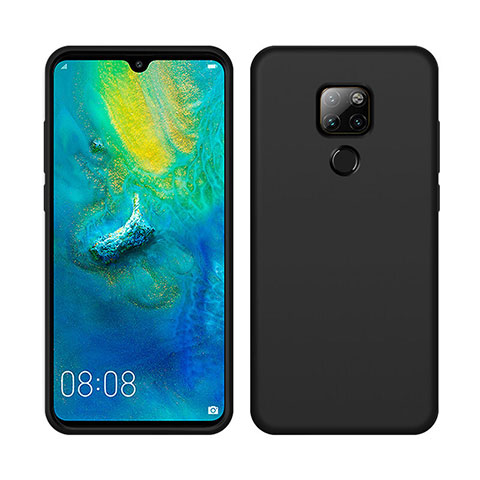 Coque Ultra Fine Silicone Souple 360 Degres Housse Etui C05 pour Huawei Mate 20 X 5G Noir