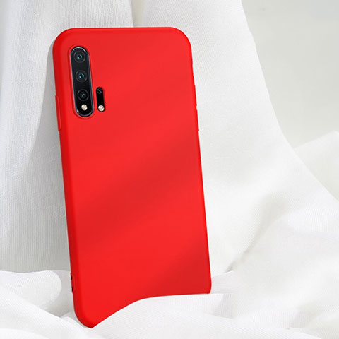 Coque Ultra Fine Silicone Souple 360 Degres Housse Etui C05 pour Huawei Nova 6 5G Rouge