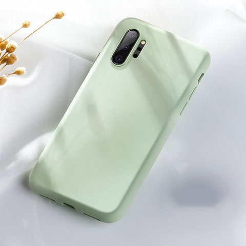 Coque Ultra Fine Silicone Souple 360 Degres Housse Etui C05 pour Samsung Galaxy Note 10 Plus 5G Vert