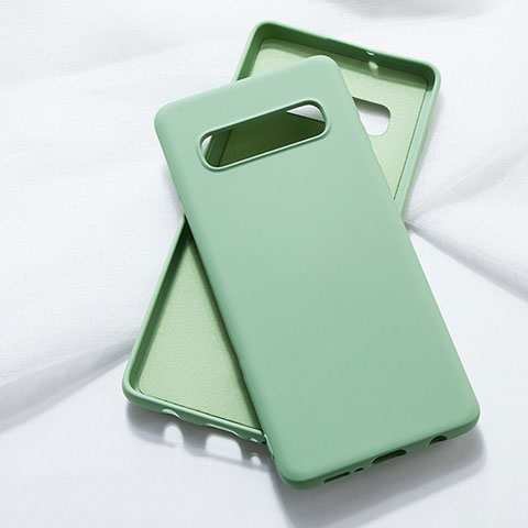 Coque Ultra Fine Silicone Souple 360 Degres Housse Etui C05 pour Samsung Galaxy S10 Vert