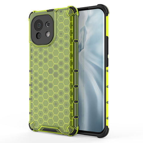 Coque Ultra Fine Silicone Souple 360 Degres Housse Etui C05 pour Xiaomi Mi 11 Lite 5G NE Vert