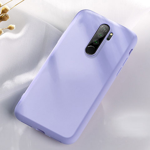 Coque Ultra Fine Silicone Souple 360 Degres Housse Etui C05 pour Xiaomi Redmi Note 8 Pro Violet