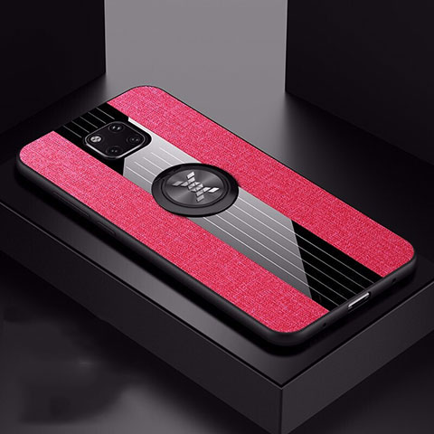 Coque Ultra Fine Silicone Souple 360 Degres Housse Etui C06 pour Huawei Mate 20 Pro Rouge