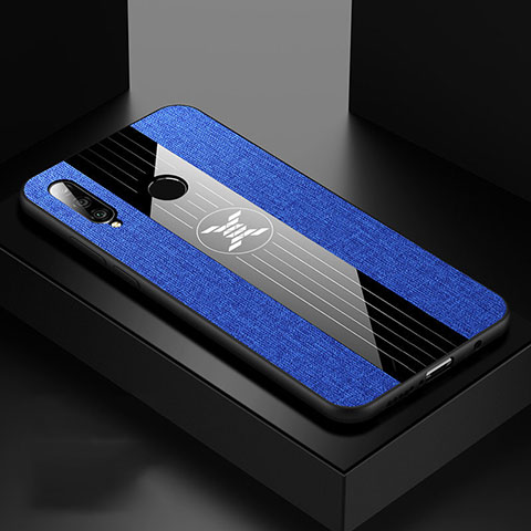 Coque Ultra Fine Silicone Souple 360 Degres Housse Etui C06 pour Huawei Nova 4e Bleu