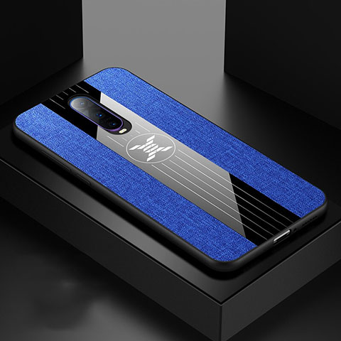 Coque Ultra Fine Silicone Souple 360 Degres Housse Etui C06 pour Oppo R17 Pro Bleu