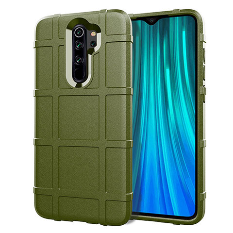 Coque Ultra Fine Silicone Souple 360 Degres Housse Etui C06 pour Xiaomi Redmi Note 8 Pro Vert