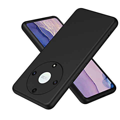 Coque Ultra Fine Silicone Souple 360 Degres Housse Etui H01P pour Huawei Honor Magic5 Lite 5G Noir